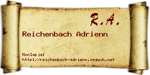 Reichenbach Adrienn névjegykártya